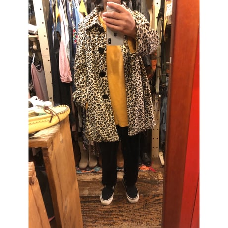 [USED] レオパード柄コート