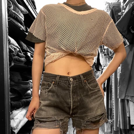 [USED] Sexy Dynamite LONDON 🖤レース🖤cut off Denime