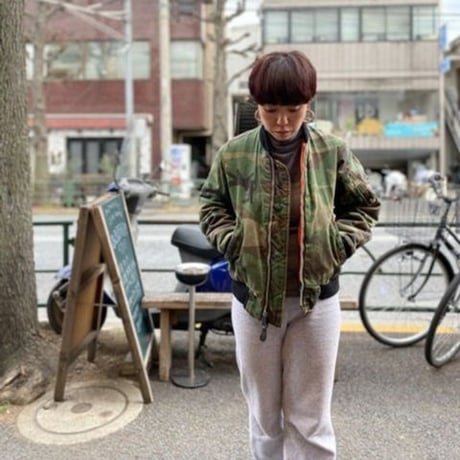[USED] vintage CAMO柄  MA-1