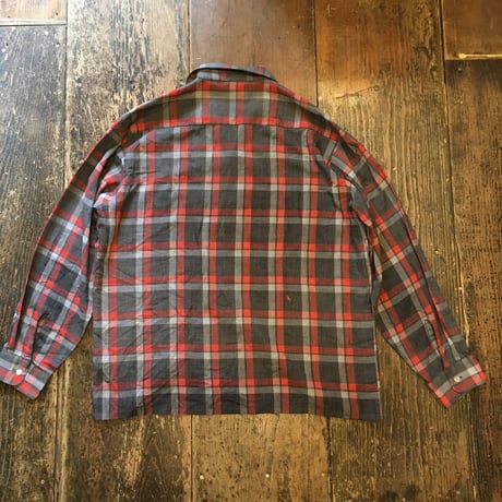 [USED] vintageオープンカラーシャツ