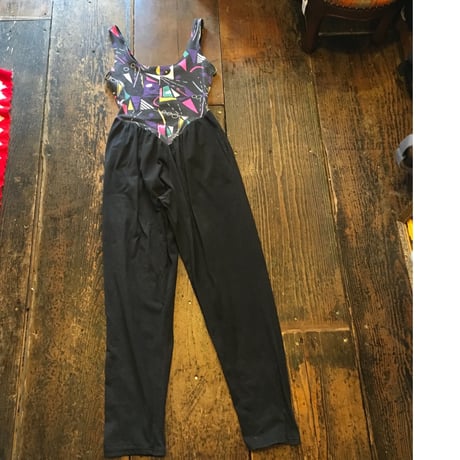 [USED] 80’s エアロビ風 サロペット