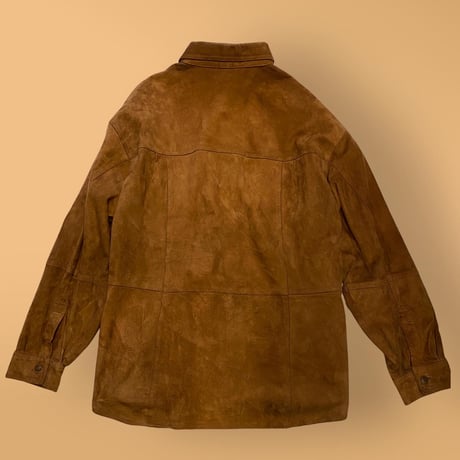 [USED] vintage スエード シャツ