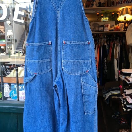[USED] vintage Dickies  デニムオーバーオール