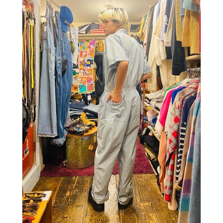 [USED] EURO VINTAGE  JUMP SUIT