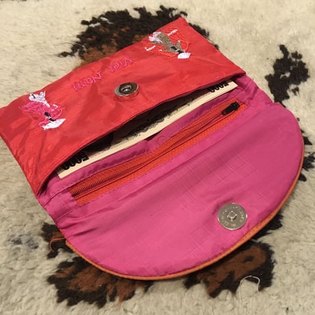 [USED] Viet Nam シルクSOUVENIR ポーチ