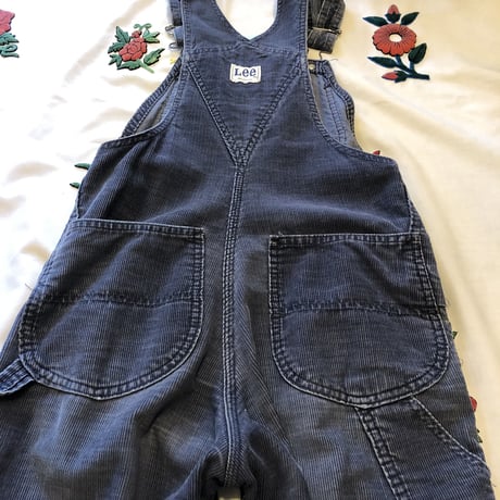 [USED] VINTAGE Leeコーデュロイオーバーオール