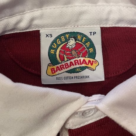 [USED]BARBARIAN ラガーシャツ mede in CANADA