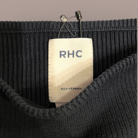 [USED]   RHC リブトップス  (BLACK)