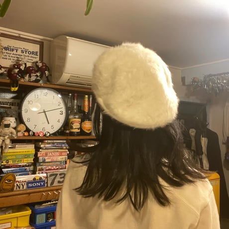 [USED] KANGOL FUR GORA  ハンチング 🐏