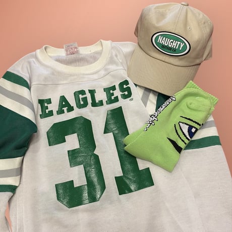 [USED] vintage "EAGLES" フットボール Tee🏈