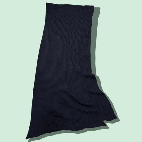 [USED] NAVY ニットマフラー