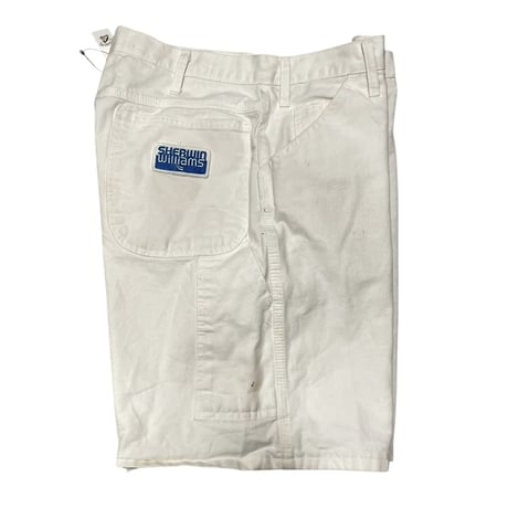 [USED] "Dickies"ホワイトハーフパンツ（W33）