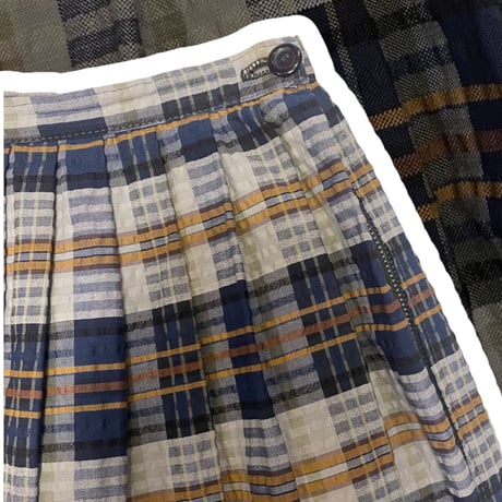 [USED]vintageチェックスカート