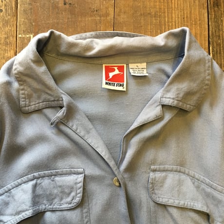 [USED] WHITE STAG レーヨンシャツ