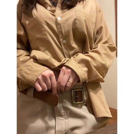 [USED]  "POLO" スタッズ　レザーベルト