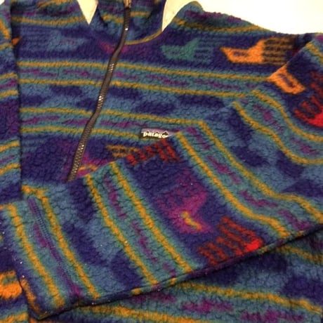 [USED] patagoniaフリースハーフZIP
