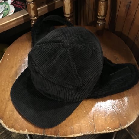 [USED] 耳あて付き コーデュロイCAP