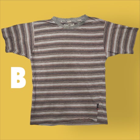 [USED] ボーダー チビtee