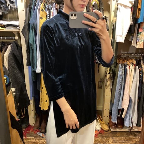 [USED] チャイナベロアTOPS🇨🇳