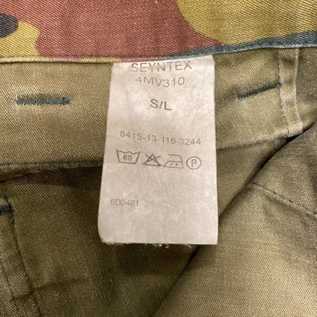 [USED] BELGIE CAMO CARGO PANTS！