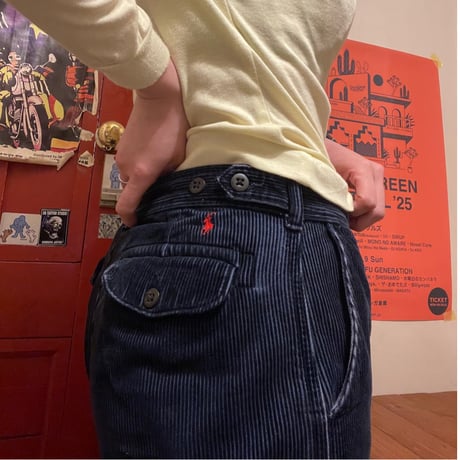 [USED] ”Polo” コーデュロイパンツ