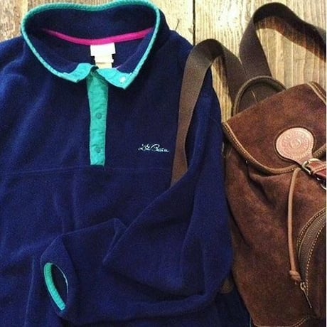 [USED] L.L. bean 筆記体ロゴ フリース