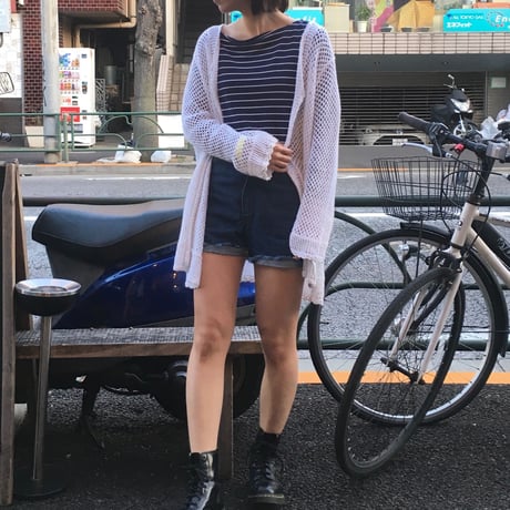 [USED]Ralph LaurenサラサラボーダーTOPS