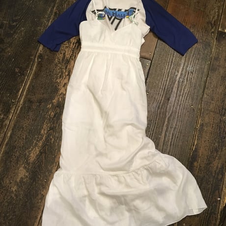 [USED]  WHITEコットンワンピース