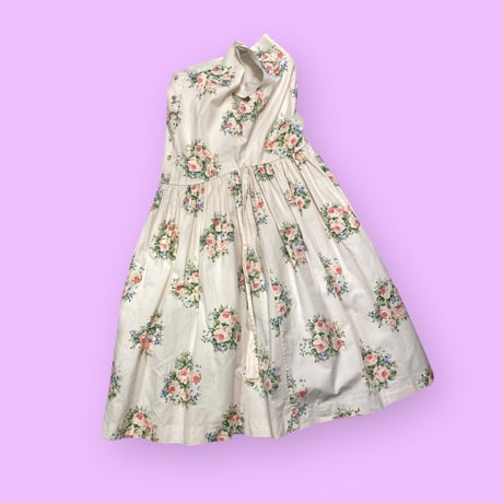 [USED]Made in Italy 花柄ワンピース