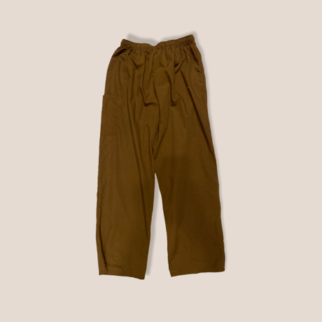 [USED] BROWN イージーパンツ