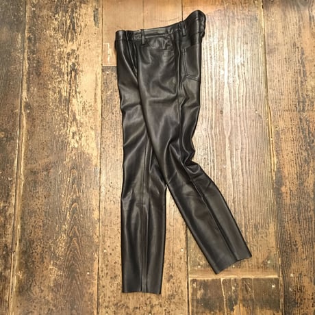 [USED] Fake leather スキニーPANTS!!