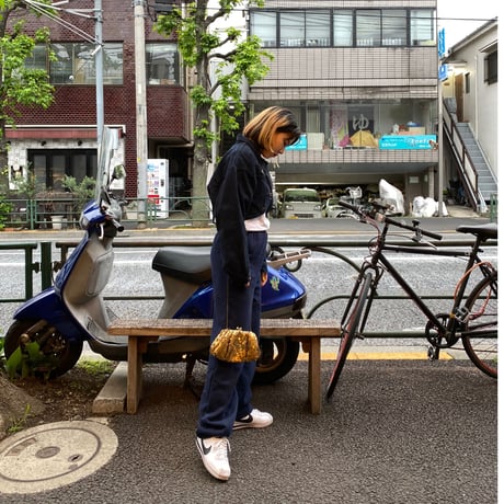 ［USED］褪せBLACK♡ショートGジャン
