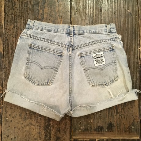 [USED] 80's Levis CUTOFF DENIM /W31