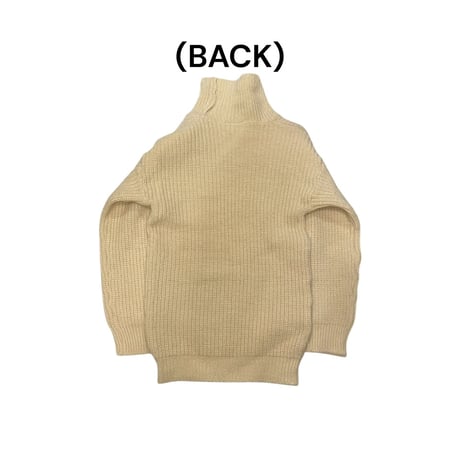 [USED] ENGLAND made クリームKNIT