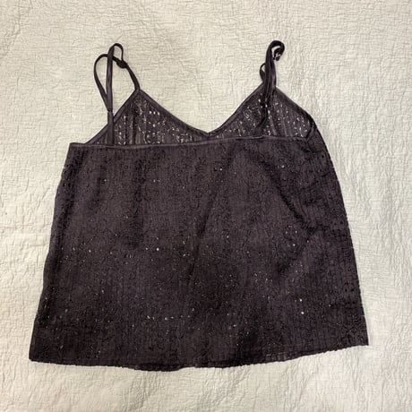 [USED] BLACK レースキャミ♡