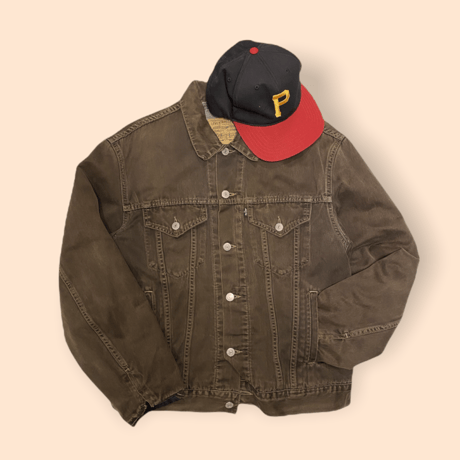 [USED] Levi's BROWN デニムJKT
