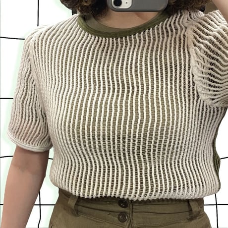 [DEADSTOCK] EURO ミリタリー ネットTee