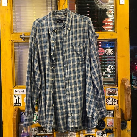 [USED] OLD GAP B.D  ネルシャツ