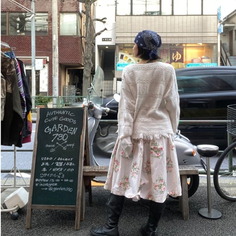 [USED]クロシェットトップス🤍