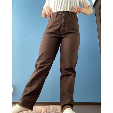 [USED] "EDWIN" BROWN  DENIM！