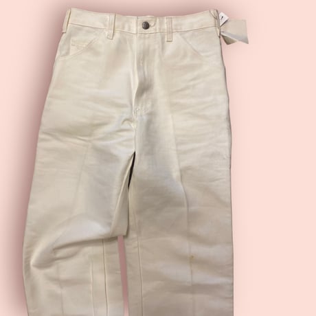 [DEADSTOCK] Dickies  WHITEペインターパンツ