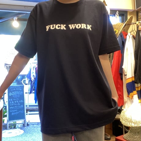 [Naughty] FUCK WORK / SCHOOL SUCKS S/S Tee  -for mens-