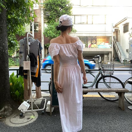 [USED] Whites ギャザー2wayワンピース🤍