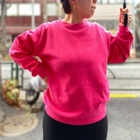 [USED] NEON PINK 💕USED スエット
