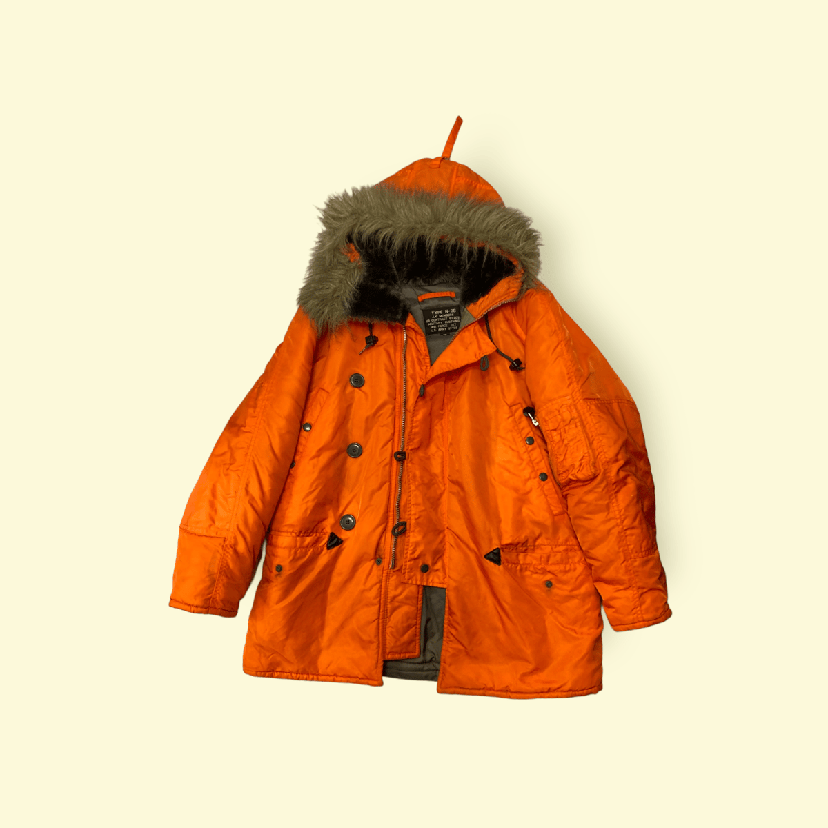 USED] 珍しい~ ORANGE N-3B | garden730