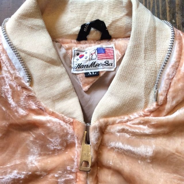 USED] OLD ベロアスカジャン 肌色ピンク！ | garden730