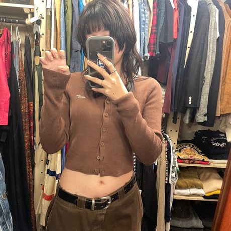 [USED] ピタっとリブのカーディガン