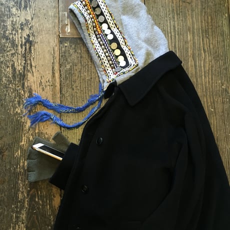 [USED] ANGOLA WOOL シンプル コート