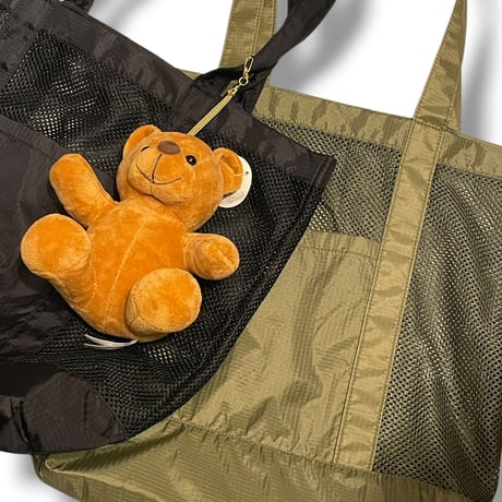 [SELECT] NYLON MESH TOTE BAG