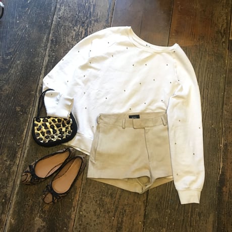 [USED] A.P.C.さらさらスウェードshorts